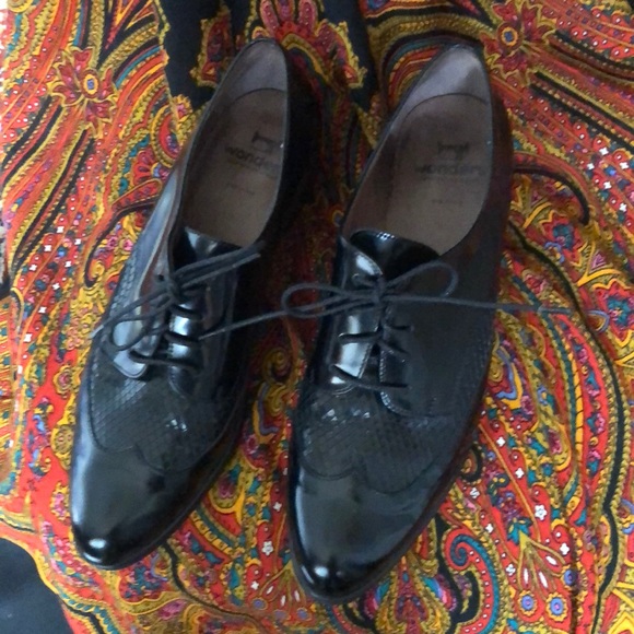 Wonders Oxford Leather Shoes - Picture 7 of 15